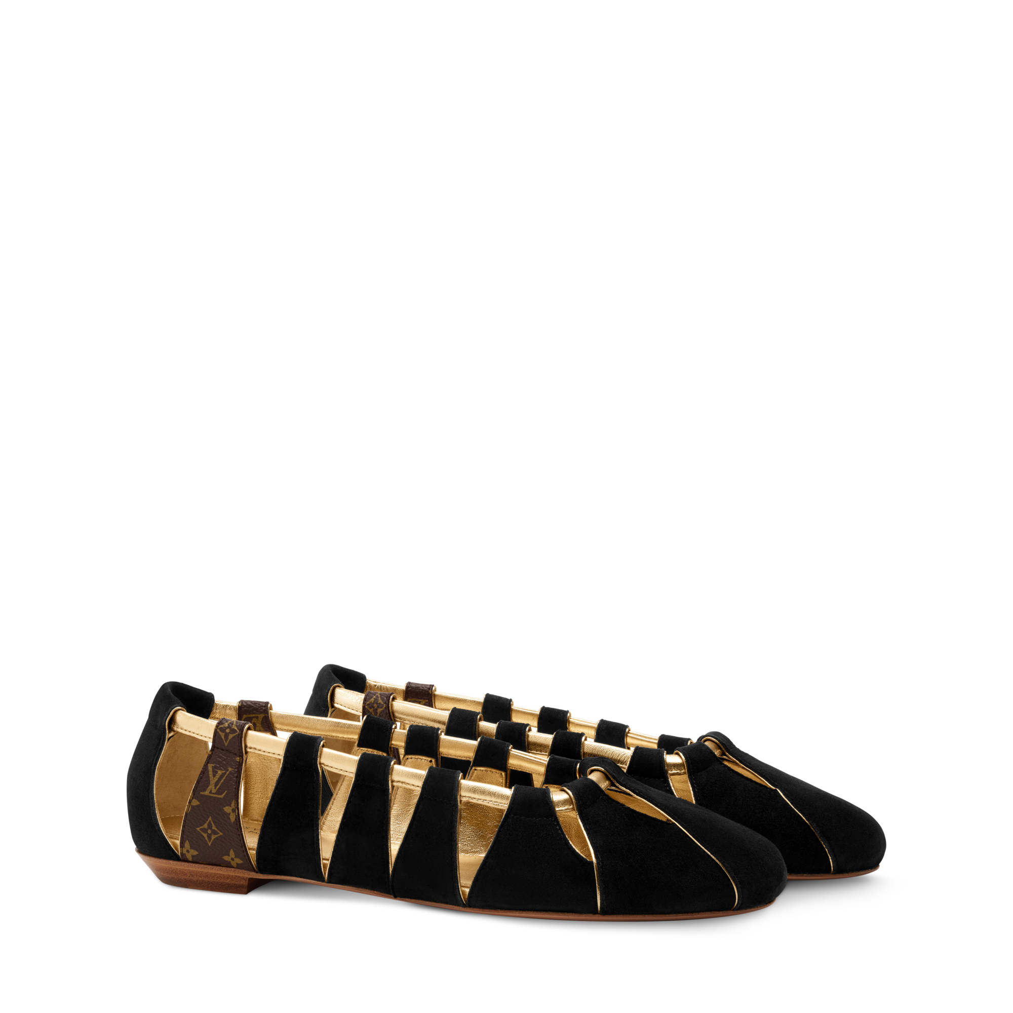 LOUIS VUITTON ポピライン・バレリーナ（フラット） Spike Flat Ballerina - Shoes | LOUIS VUITTON